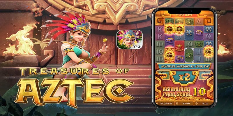 “Phá đảo” game slot Kho báu Aztec (Treasure of Aztec) với 5 bí kíp đỉnh cao 3 Kho báu Aztec